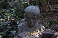 Rock sculpture by Kiran Patil